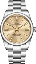 Thumbnail principal de BUREI Orologio da uomo quarzo 42 mm in acciaio ⌚
