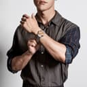 Thumbnail 6 de BUREI Orologio da uomo quarzo 42 mm in acciaio ⌚