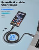 Thumbnail 2 de CAKOBLE Cavo USB Type‑C 3 m 240W 20 Gbps per laptop e smartphone 📱