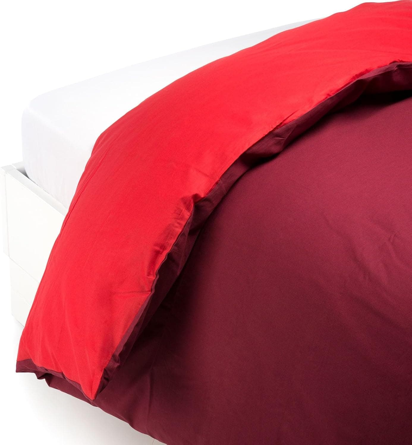 Caleffi Sacco Piumino Singolo Bordeaux 58564 🛏️