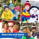 Thumbnail 4 de Cappello termico per bambini 2–7 anni con pon pon 🧣
