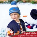 Thumbnail 5 de Cappello termico per bambini 2–7 anni con pon pon 🧣