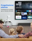 Thumbnail 6 de Ciabatta multipresa 5 posti con interruttori e cavo 0,1 m 🔌