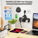 Thumbnail 2 de Ciabatta multipresa 5 posti con USB‑C PD20W e QC18W 🔌