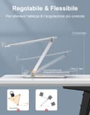 Thumbnail 6 de CIRYCASE Supporto laptop pieghevole regolabile 10–16" 💻