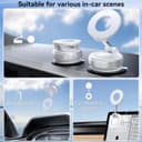 Thumbnail 2 de CloudValley Porta Cellulare Auto Ventosa 360° per iPhone e Samsung 📱