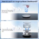 Thumbnail 3 de CloudValley Porta Cellulare Auto Ventosa 360° per iPhone e Samsung 📱