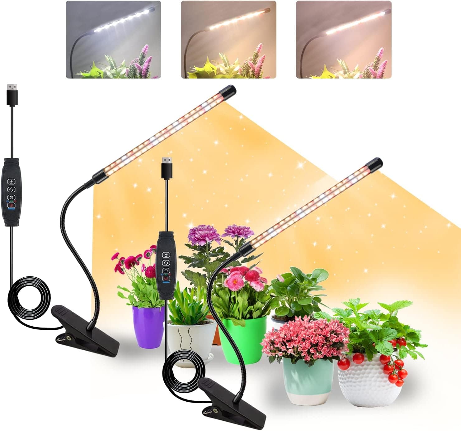 COKOLILA Lampada per piante 160 LED, spettro completo 🌿