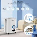 Thumbnail 1 de COLAZE Deumidificatore portatile 12 litri/giorno per 30 m² 🏠