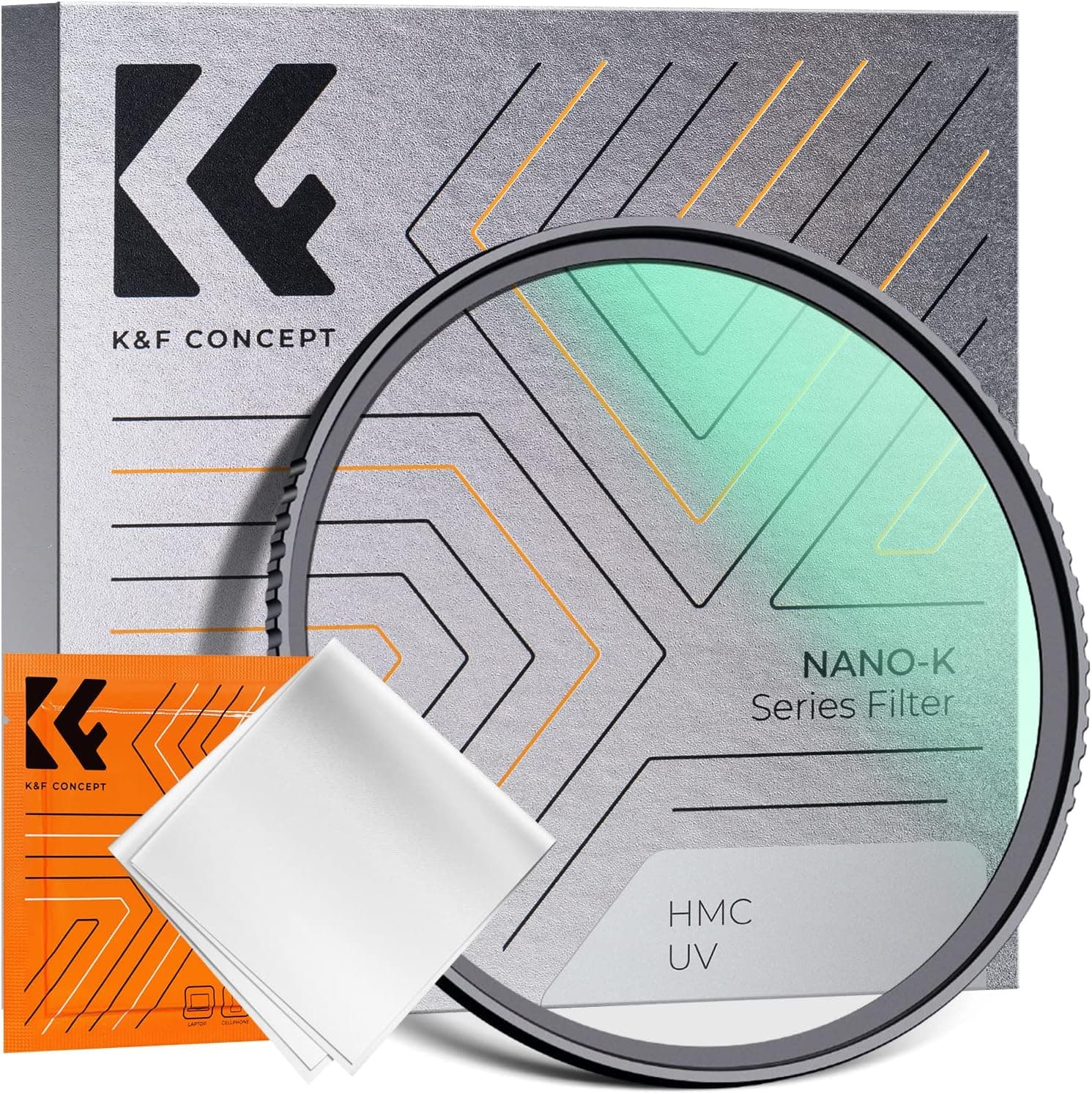 K&F CONCEPT Nano‑Klear filtro UV 95mm per obiettivi 📷