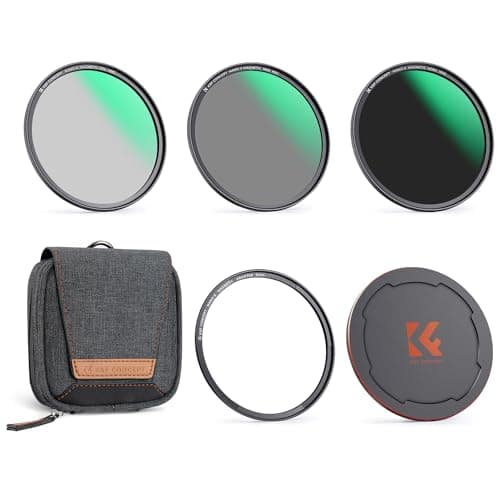 K&F CONCEPT Nano‑Xcel 52mm kit filtri magnetici CPL, ND8, ND64 📷