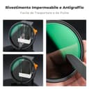 Thumbnail 4 de K&F CONCEPT Nano‑Xcel 52mm filtro ND variabile 1,5–10 stop 📷