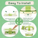 Thumbnail 5 de COOSEYA Vasca neonato con supporto verde 🛁