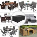 Thumbnail 6 de Copertura per mobili da giardino 308×138×98 cm 420D 🪑