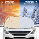 Thumbnail 3 de Copri parabrezza magnetico 180×145×110 cm per auto ❄️