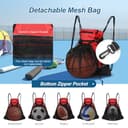 Thumbnail 1 de Cozary Zaino calcio con rete estraibile per palestra 🎒