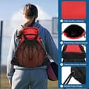 Thumbnail 4 de Cozary Zaino calcio con rete estraibile per palestra 🎒