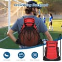 Thumbnail 5 de Cozary Zaino calcio con rete estraibile per palestra 🎒