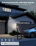 Thumbnail 4 de Ctronics 5MP Telecamera WiFi esterna 6W pannello solare 📷