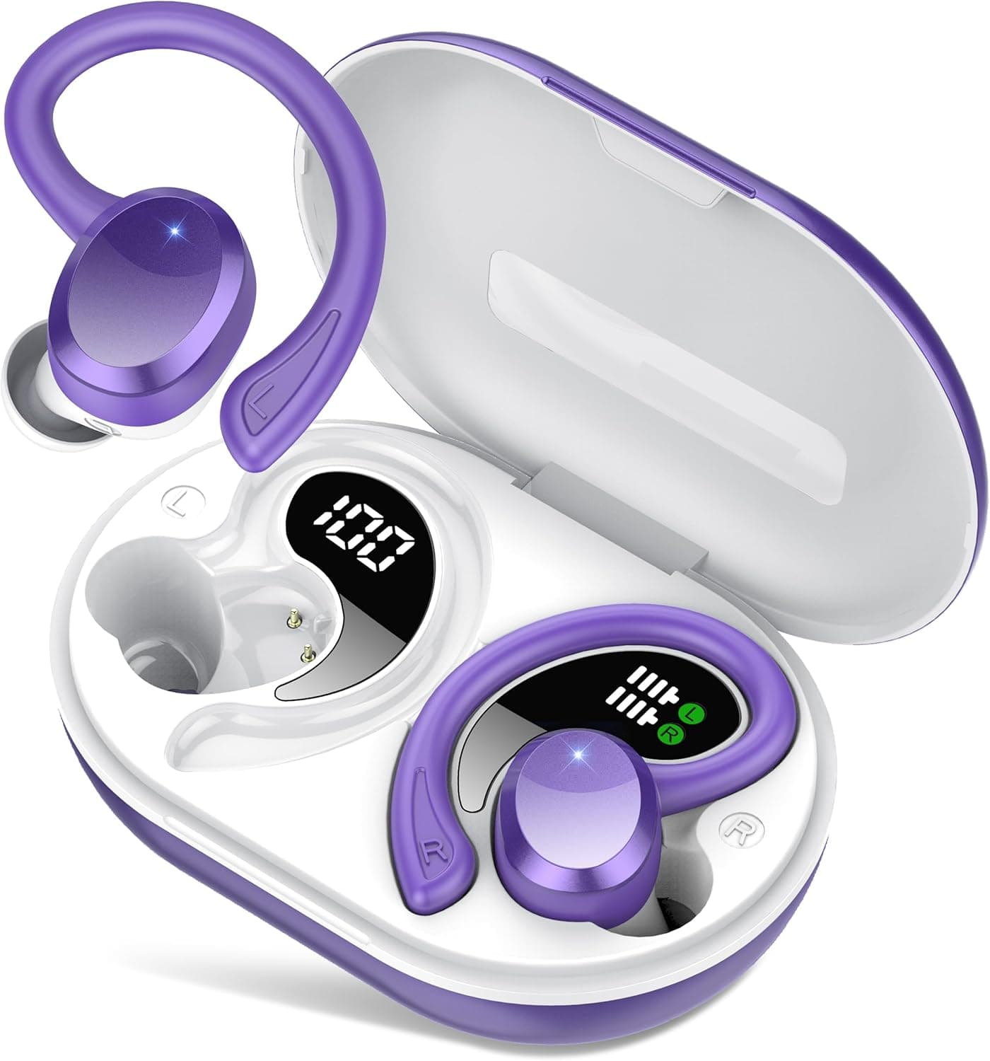 Cuffie Bluetooth Sport 5.4, 68 ore, IP7 🎧