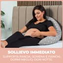 Thumbnail 1 de Cuscino gravidanza e allattamento per dormire di lato 🤰