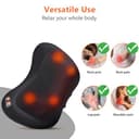 Thumbnail 5 de Cuscino massaggiante elettrico Shiatsu 4 nodi per collo 🎧