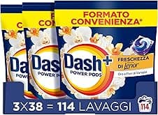 Dash Power Pods detersivo in capsule 114 lavaggi 🧴