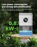Thumbnail 5 de Deumidificatore 1800 ml per casa silenzioso e con timer 🧺