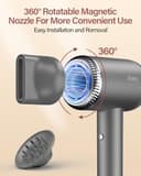 Thumbnail 3 de DEWILY Asciugacapelli ionico con diffusore magnetico 110.000 rpm ✨💇♀️