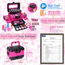 Thumbnail 5 de Set di trucchi per bambine 57 pezzi anallergici 🎁