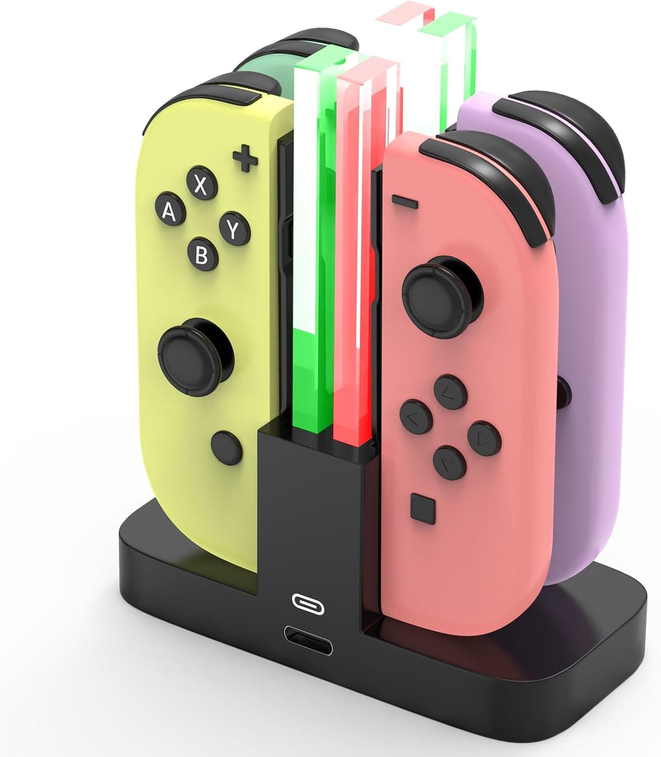 Diyife Stazione di ricarica per Nintendo Switch 4‑in‑1 🎮