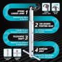 Thumbnail 1 de DURATECH Chiave telescopica per lavabo 10–32 mm, impugnatura 250–430 mm 🔧