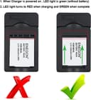 Thumbnail 4 de ENEGON Kit batterie 2 pacchi per Canon NB-6L per fotocamere 📷