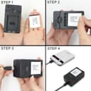 Thumbnail 5 de ENEGON Kit batterie 2 pacchi per Canon NB-6L per fotocamere 📷