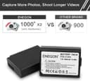 Thumbnail 1 de ENEGON LP‑E10 batteria doppia 1680 mAh + caricabatterie per Canon 📷