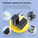 Thumbnail 3 de ENEGON NP-F750 5600mAh batteria di ricambio USB-C per videocamere 🔋