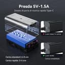 Thumbnail 4 de ENEGON NP-F750 5600mAh batteria di ricambio USB-C per videocamere 🔋