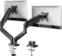 Thumbnail principal de Ergear Supporto doppio monitor 32" — braccio 22 lb 📺