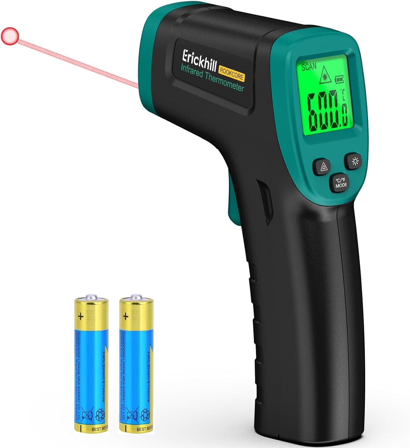 ERICKHILL Termometro a infrarossi -50°C–600°C 🌡️