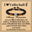 Thumbnail 1 de Esmoly Bracciale Uomo Pietre Naturali braccialetto regolabile 🎽