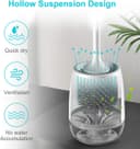 Thumbnail 1 de EWEIMA Scopino WC in silicone con supporto a parete 🚽