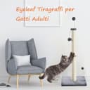 Thumbnail 6 de Eyeleaf Tiragraffi per gatti 97 cm in sisal naturale 🐱