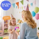 Thumbnail 4 de Fede Karaoke per bambini con 2 microfoni Bluetooth, età 3–12 anni 🎤