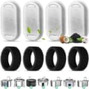 Thumbnail principal de Filtri di ricambio per fontana gatti 3,2L – 4 carbone + 4 schiuma 🐾