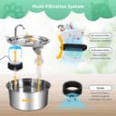 Thumbnail 1 de Filtri di ricambio per fontana gatti 3,2L – 4 carbone + 4 schiuma 🐾