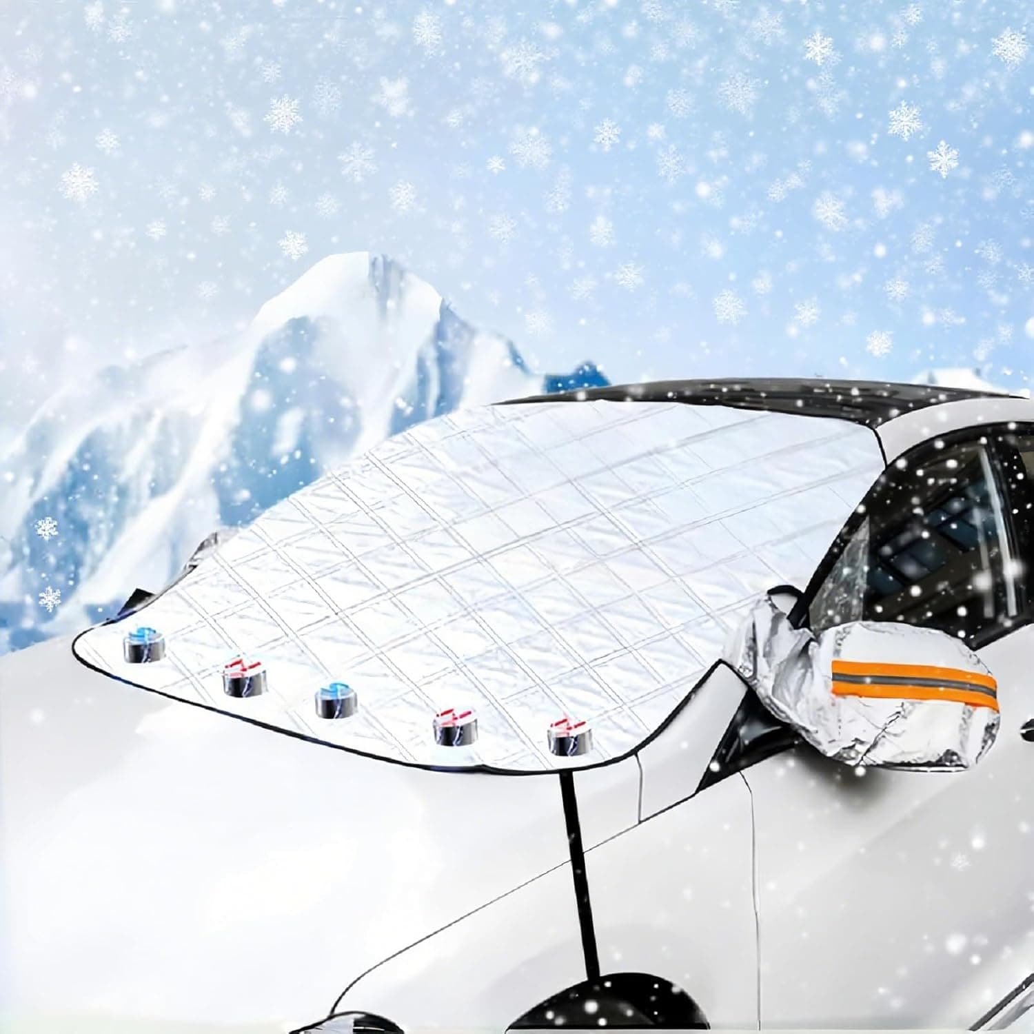 FINEVERNEK Copertura parabrezza auto 260×116 cm ❄️