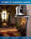 Thumbnail 5 de FoMaKo FMK30UH PTZ 30x NDI 1080p 60fps per streaming 📷