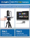 Thumbnail 8 de FoMaKo FMK30UH PTZ 30x NDI 1080p 60fps per streaming 📷