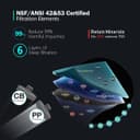 Thumbnail 1 de Frizzlife DW10F sistema di filtraggio acqua sotto lavello con rubinetto in nichel spazzolato 🚰