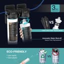 Thumbnail 3 de Frizzlife DW10F sistema di filtraggio acqua sotto lavello con rubinetto in nichel spazzolato 🚰